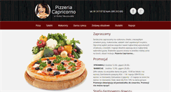 Desktop Screenshot of capricorno.com.pl