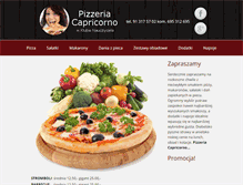 Tablet Screenshot of capricorno.com.pl